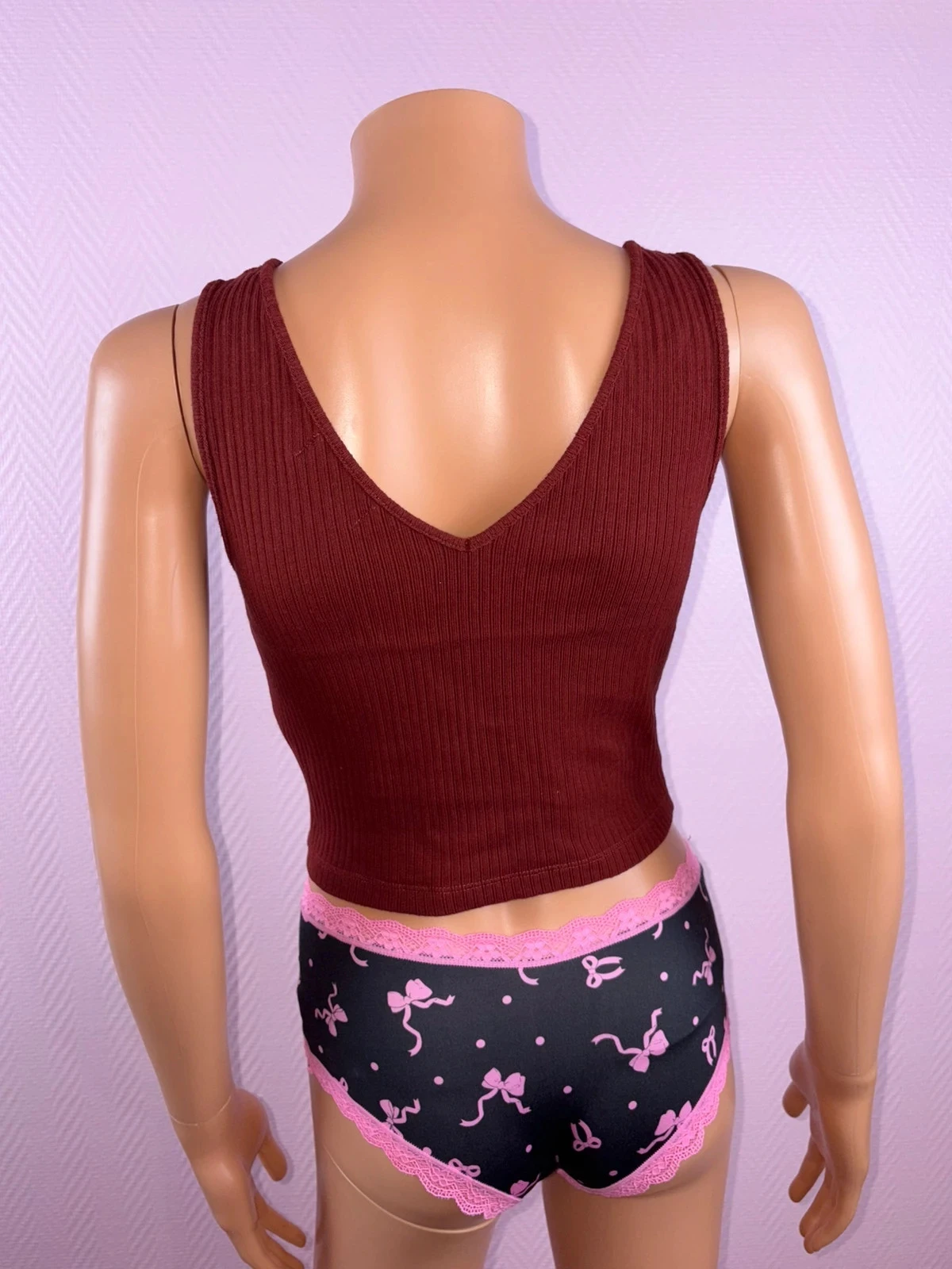 Top cropped dos petits haut tamanho 2 38 – photo 6